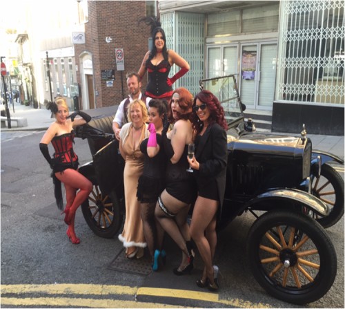 Mr &amp; Mrs Sharpe had an amazing  burlesque and 1920&#039;s themed 10th anniversary party at Morgans Margate.   An event packed with talented performers even Nikki couldn&#039;t resist joining in!