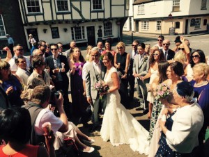 It was an honour to be toastmasters for Debbie &amp; Roger at the Bell Inn, Sandwich.  A very intimate wedding with close family and friends.