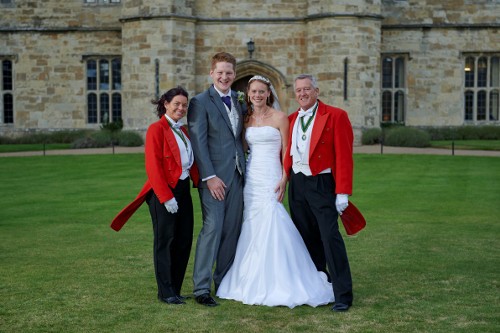 Having been toastmasters at the groom&#039;s parents renewal or wedding vows we were honoured to have been asked to be toastmasters for Michael &amp; Eleanor Wellard at Leeds Castle