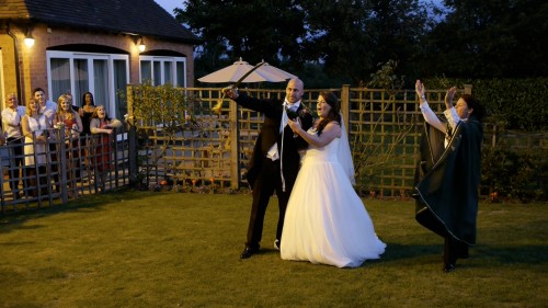 Your Toastmasters were on their travels again for the wedding of Kirsty and James for their wedding ceremony at St Michael&#039;s Church, Stoke Prior and wedding breakfast &amp; reception at Henley in Arden Golf and Country Club - 24th August 2013.