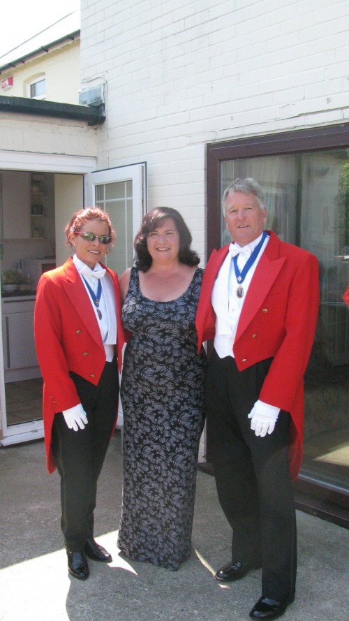 Your Toastmasters provided toastmaster services at Natalie &amp; Peter&#039;s Wedding Anniversary Garden Party July 2011